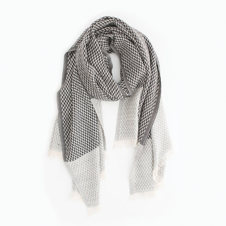 Aventura Herringbone Shawl Heather grey