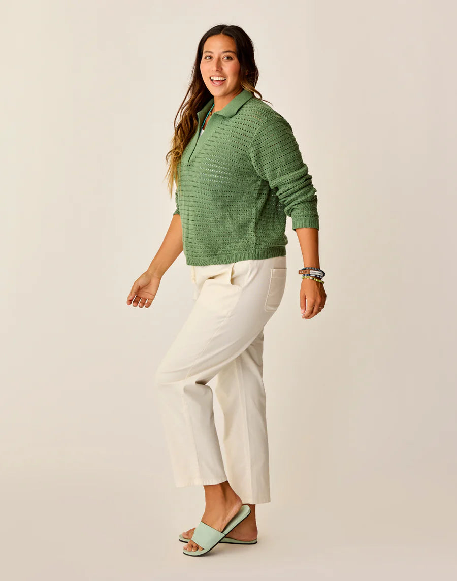 Carve Designs Zoe Twill Pant - Birch