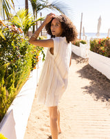 Carve Designs Zuma Stitched Coverup - Birch Texture