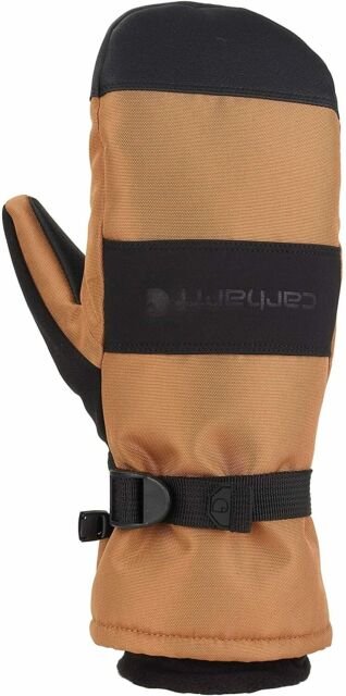 Carhartt Waterproof Insulated Mitt Brown / Black