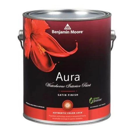 Benjamin Moore GAL Aura Interior Paint - Satin Finish / SATIN