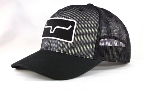 Kimes Ranch All Mesh Trucker Hat Black