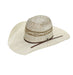 Ariat Mens Punchy Bangora Straw Hat Natural