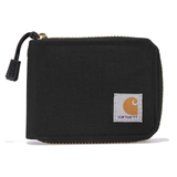 Carhartt Nylon Duck Zipper Wallet Black