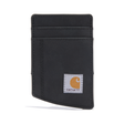 Carhartt Saddle Leather Front Pocket Wallet Black