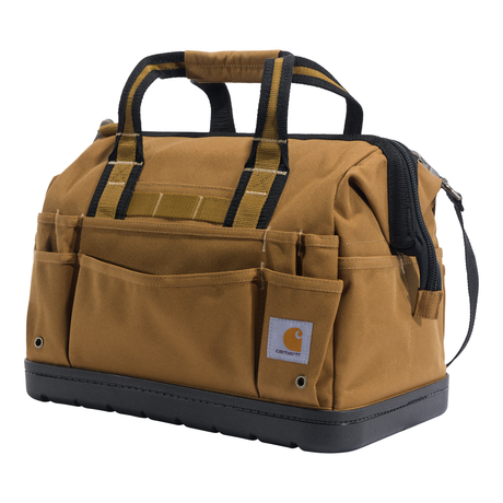 Carhartt 16-Inch Molded Base Heavyweight Tool Bag Carhartt Brown