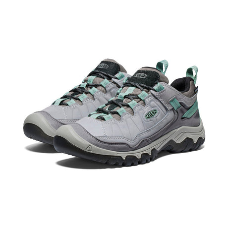 Keen Women's Targhee IV Waterproof Shoe - Alloy/Granite Green Alloy/Granite Green