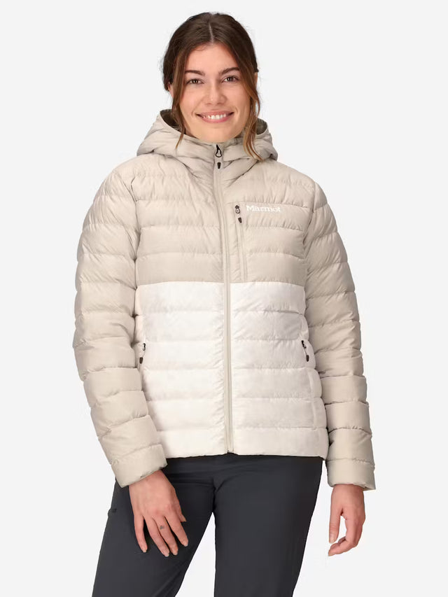 Marmot Womens Highlander Hoody Birch bark/pearl
