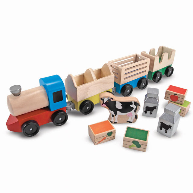 Melissa & Doug Farm Train Farm