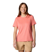 Columbia Womens Wild Springs Short Sleeve Shirt - Alpenglow Alpenglow