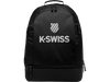 K Swiss Tennis Backpack Black silver