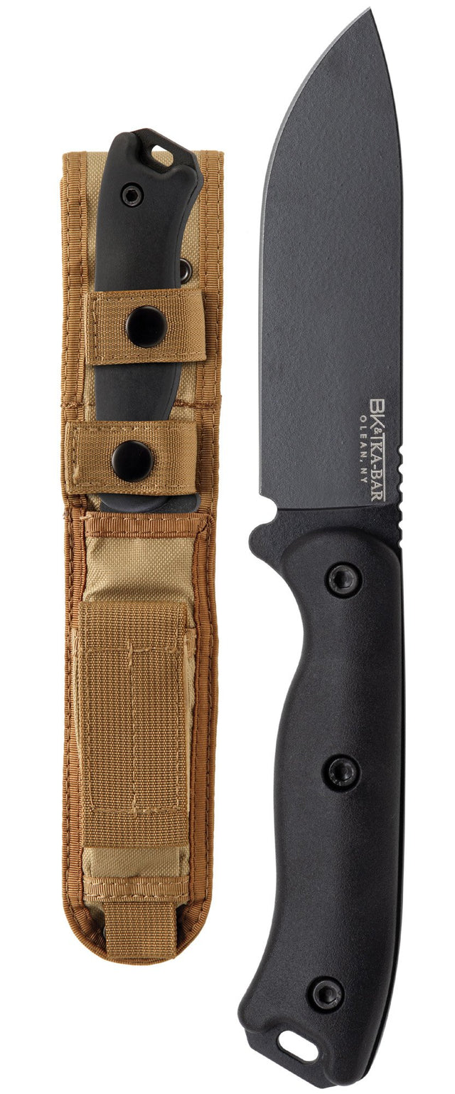 KA-BAR Becker Short Drop Point Knife Blk