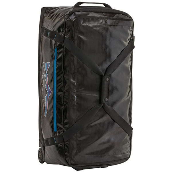 Patagonia Black Hole Wheeled Duffel - Black/fitz Trout 100l Black/fitz trout