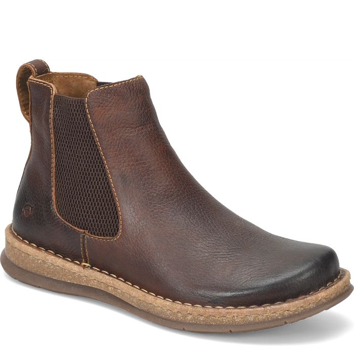 Born Men's Brody Boot - Dark Brown Chestnut Dark Brown Chestnut