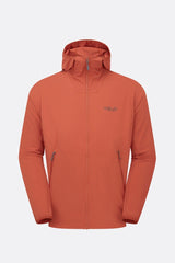 Rab Mens Borealis Hooded Jacket - Tuscan Red Tuscan Red