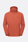 Rab Mens Borealis Hooded Jacket - Tuscan Red Tuscan Red