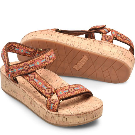 Born Women's Sirena Sandal - Orange Orange