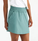 Free Fly Apparel Women's Pull-on Breeze Skirt Sabal green