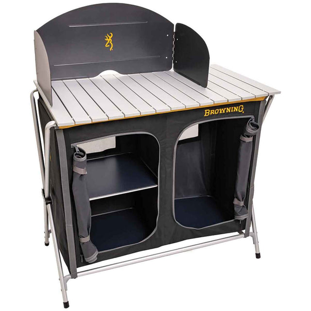 Alps Mountaineering Browning Camping Basecamp Cook Station Black/silver Black/silver