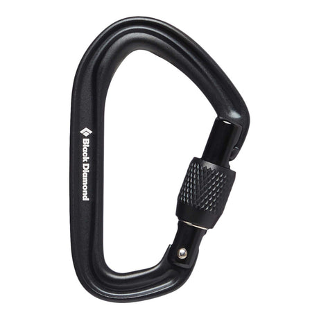 Black Diamond Equipm Hotforge Straight Gate Carabiner Black Black