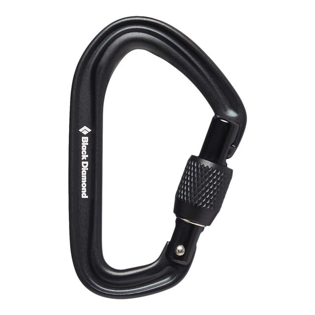 Black Diamond Equipm Hotforge Straight Gate Carabiner Black Black