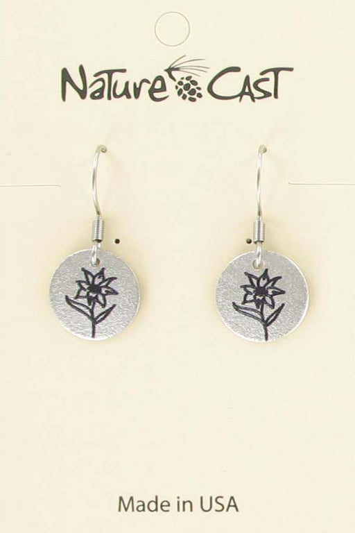 Nature Cast Metalworks Small Flower Dangle Earring