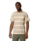 Columbia Mens PFG Wild Cast Camp Shirt - Lemon Wash Traveler Lemon Wash Traveler