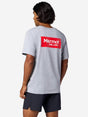 Mens Marmot Duct Tape Short Sleeve Tee Grey heather