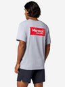 Mens Marmot Duct Tape Short Sleeve Tee Grey heather
