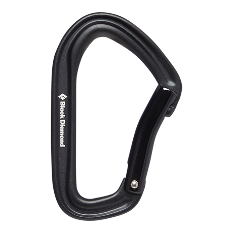 Black Diamond Equipm Hotforge Bent Gate Carabiner Black Black