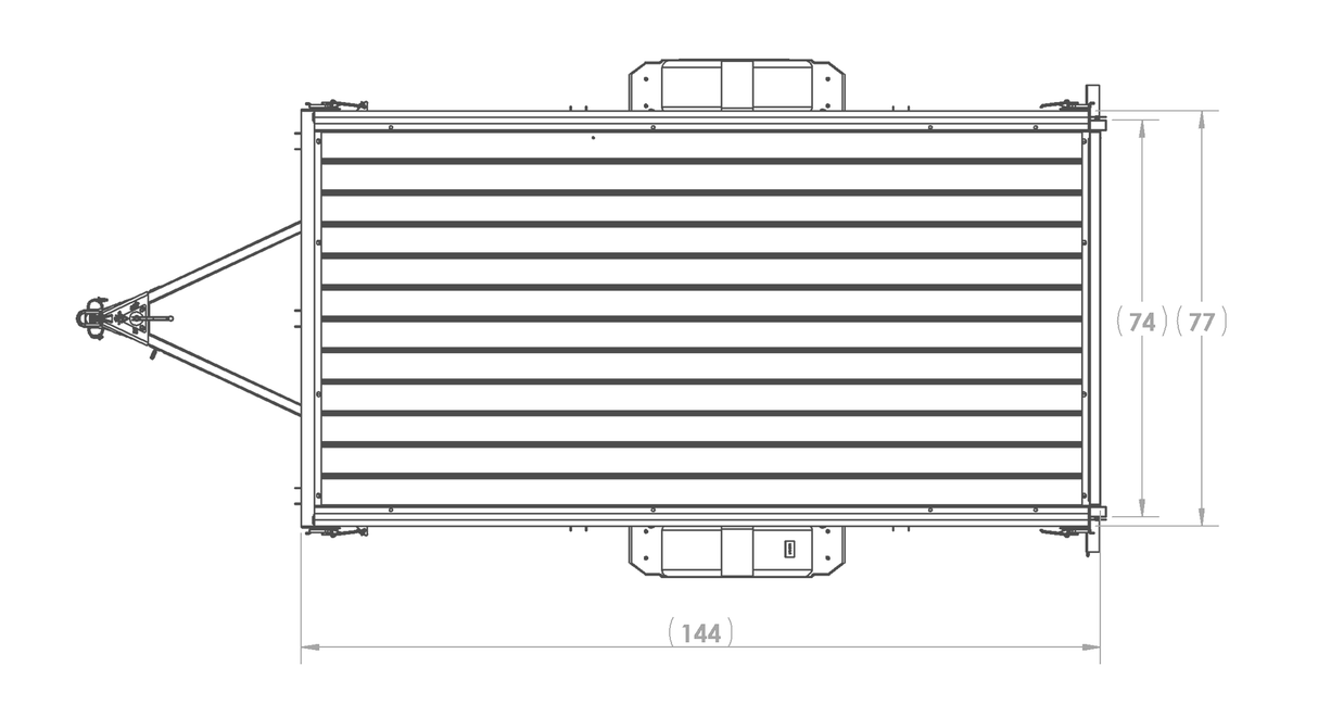 Karavan 6 X 12 Utility Trailer