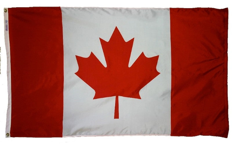 Ace World Flag Of Canada 3x5'