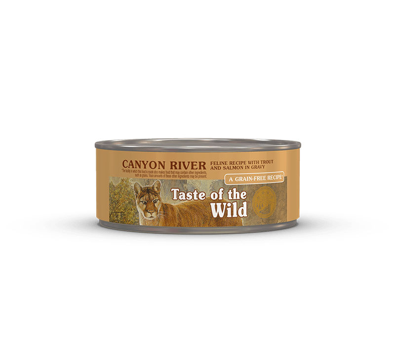 Taste of the Wild Canyon River Feline Recipe Can Food