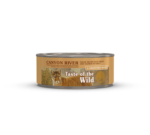 Taste of the Wild Canyon River Feline Recipe Can Food