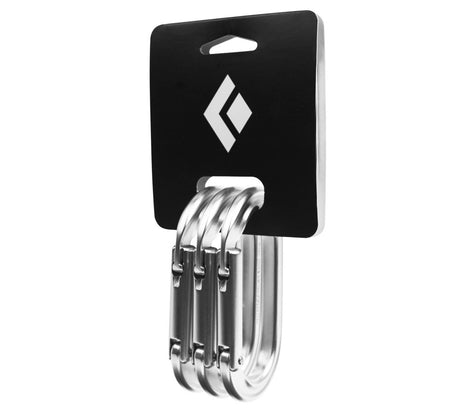 Black Diamond Equipm Oval Keylock 3-pack 3pk