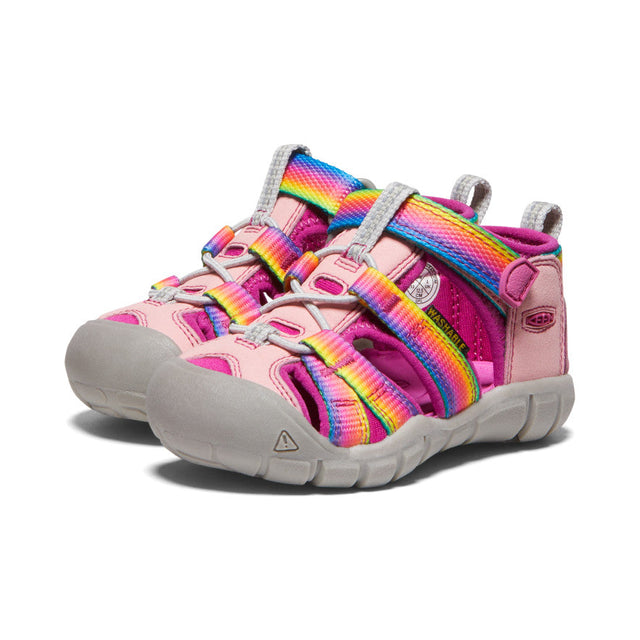 Keen Toddler's Seacamp II CNX Sandal Rainbow/Fest Fuchsia