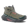 Salewa Boots Pedroc 2 Leather Mid Powertex Womens Fded grn/drk olive