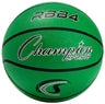 CHAMPION SPORTS Intermediate Size 6 Rubber Basketball, Green Green