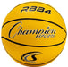 CHAMPION SPORTS Intermediate Size 6 Rubber Basketball, Yellow Yellow