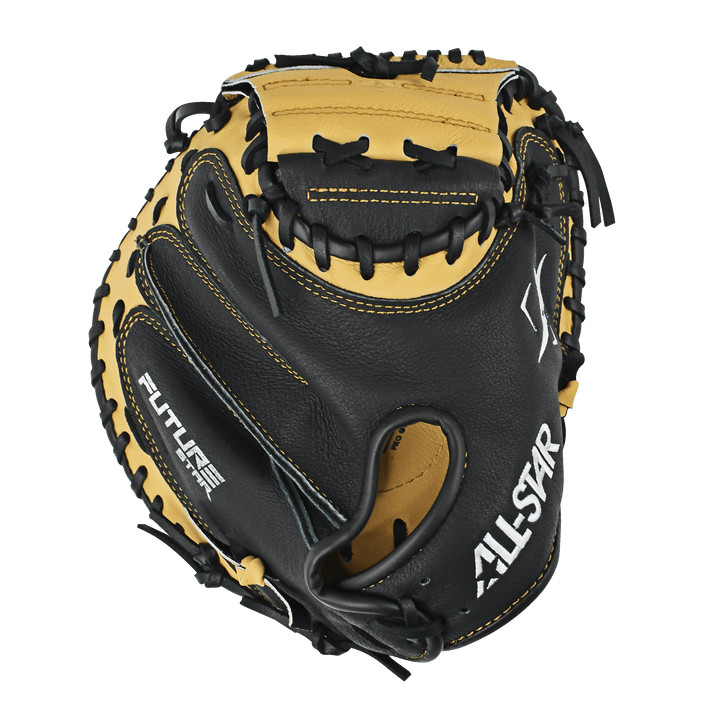 ALL STAR SPORTS Future Star Catching Mitt, RH Adult Black/tan