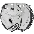 ALL STAR SPORTS Heiress Fastpitch Catching Mitt, RH Adult Black/white