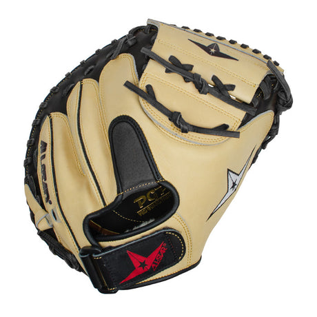 ALL STAR SPORTS Youth Pro-Comp Catcher's Mitt, RH Black tan