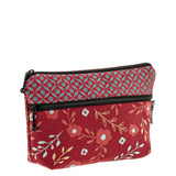 Maruca Cosmetic Bag Red flora