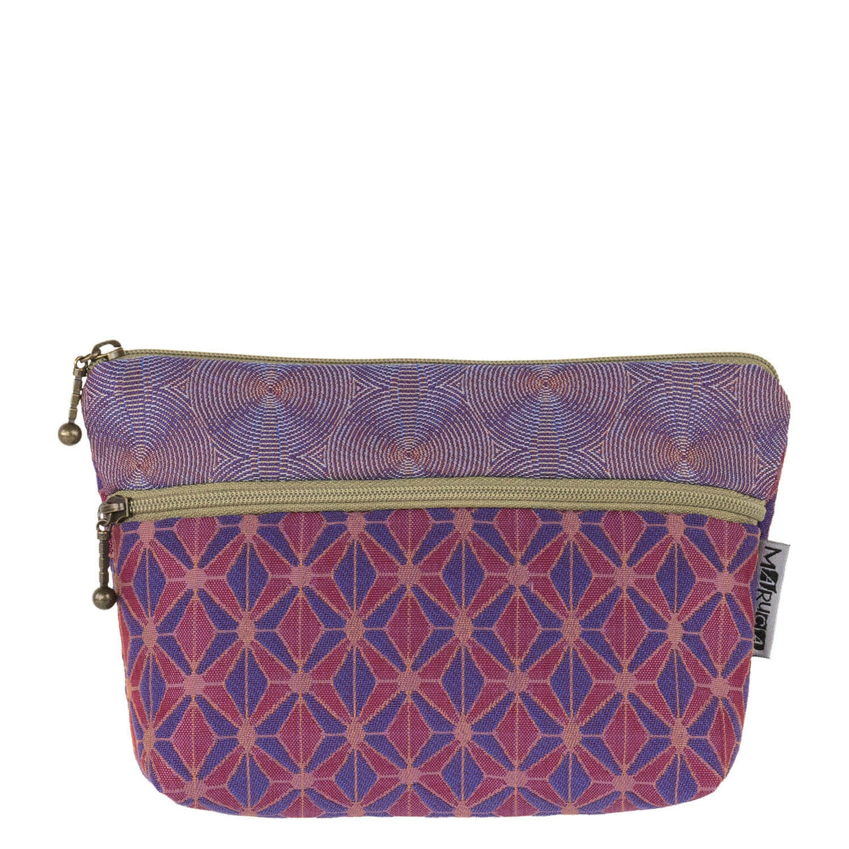 Maruca Cosmetic Bag-Kumiko Royal Purple Kumiko Royal Purple