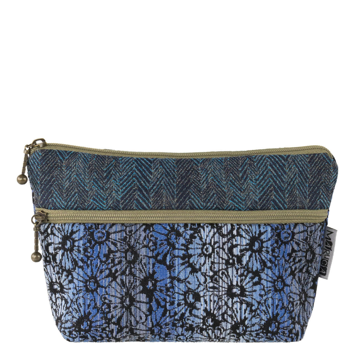 Maruca Cosmetic Bag-Wildflower Blue Wildflower Blue