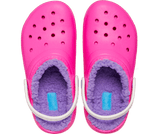 Crocs Toddler Classic Lined Clog - Pink Crush/Multi Pink Crush/Multi