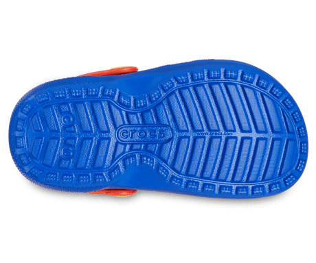 Crocs Toddler Classic Lined Clog - Blue Bolt/Multi Blue Bolt/Multi