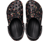 Crocs Classic Ditsy Floral Clog - Black Black