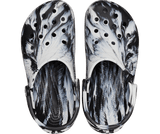 Crocs Classic Marbled Clog - White/Black White/Black