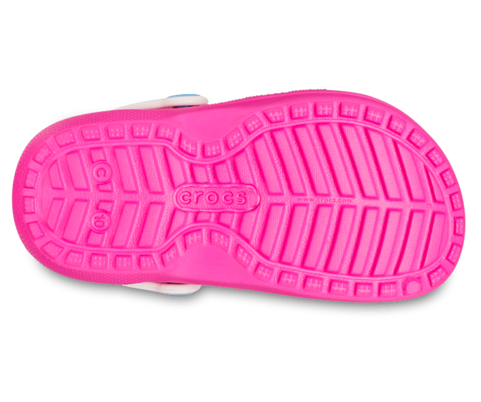 Crocs Toddler Classic Lined Clog - Pink Crush/Multi Pink Crush/Multi